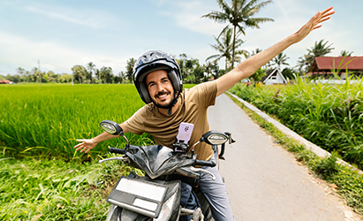 La location d’un scooter